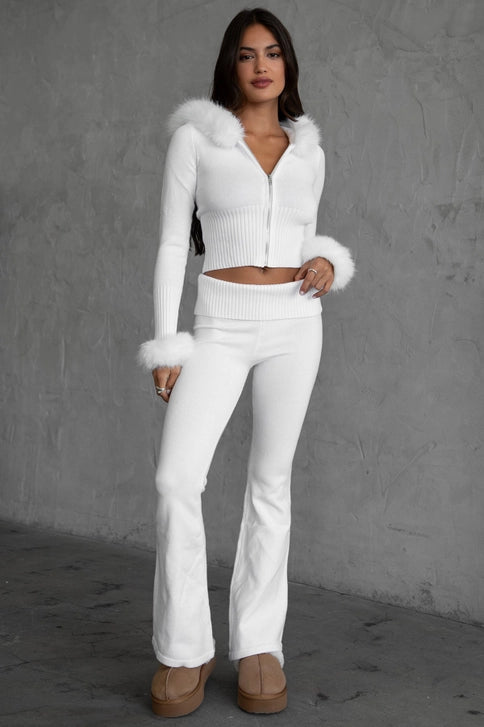 Fuzee Sweater Knit Two-Piece Set