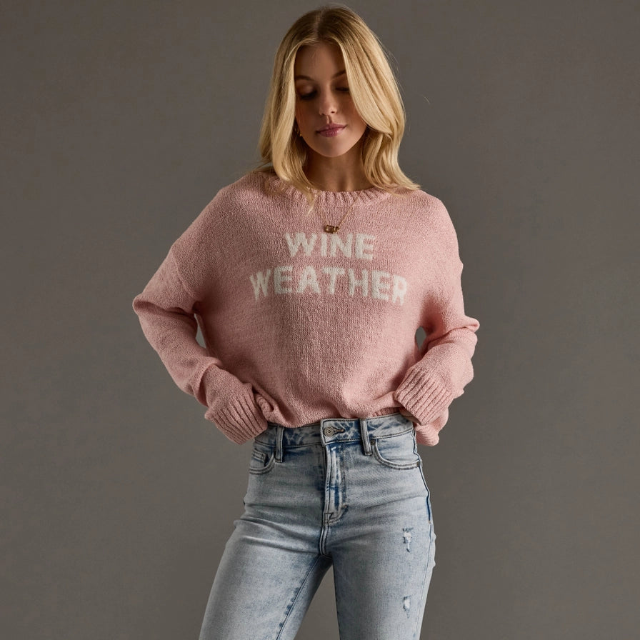 Wine Weather Sweater