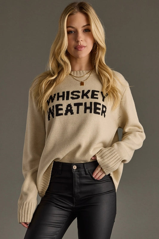 Whiskey Weather Sweater