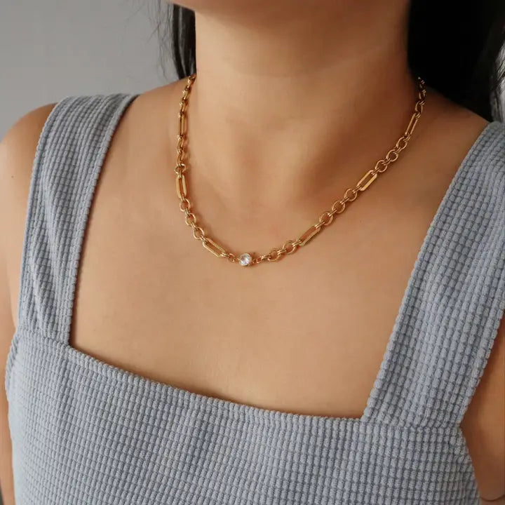 Solenne Chain Necklace