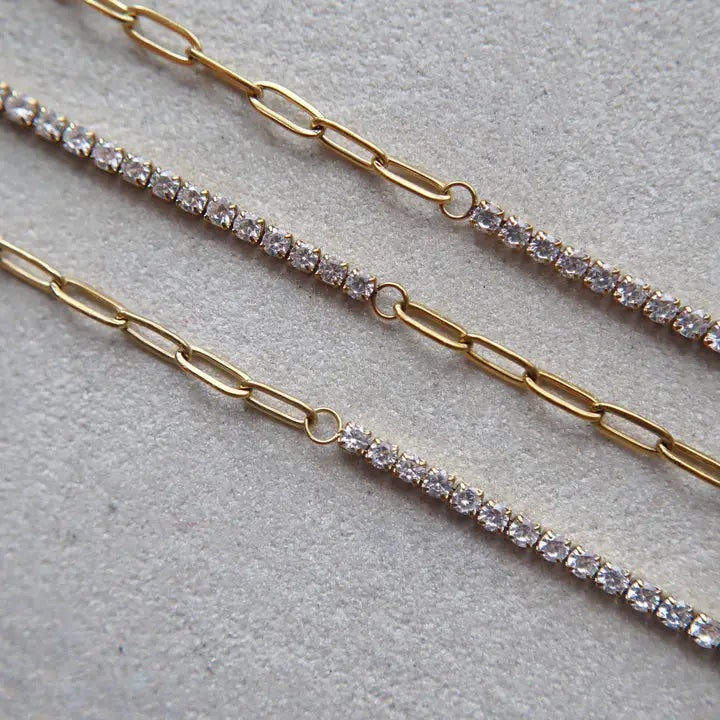 Celine Paperclip Necklace