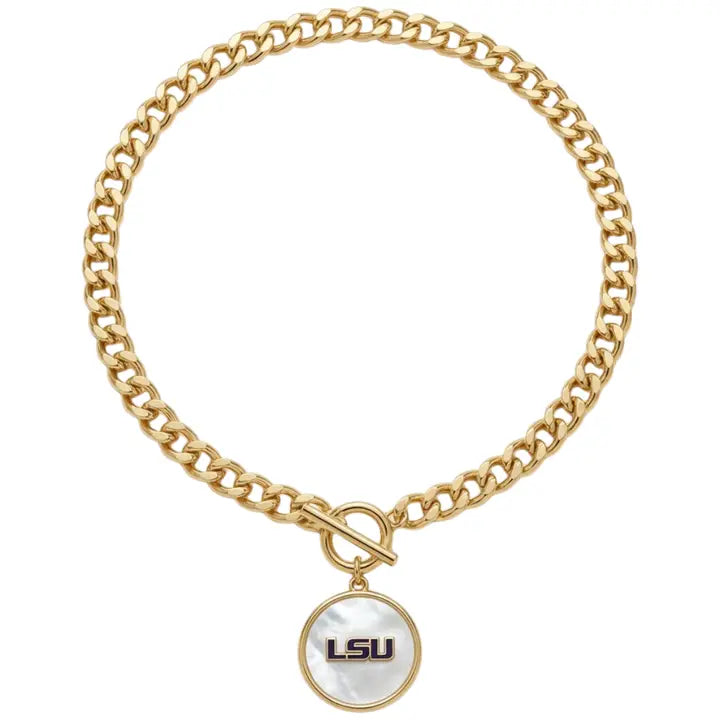 Lsu Logo Necklace